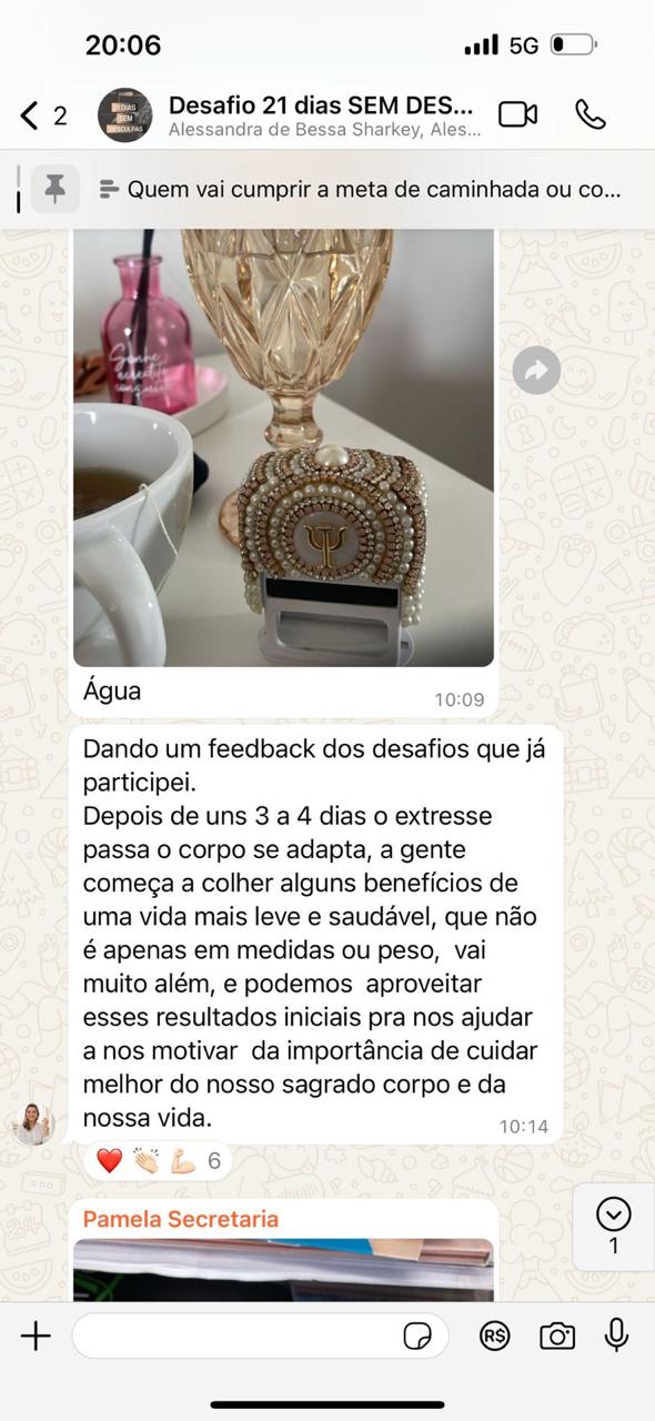 Depoimento de sócia que mudou de vida com o método (12)