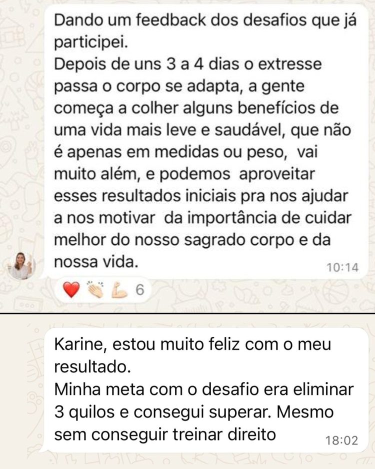 Depoimento de sócia que mudou de vida com o método (7)